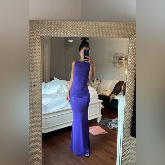 RUNAWAY THE LABEL Purple dress - Picture 4 of 5